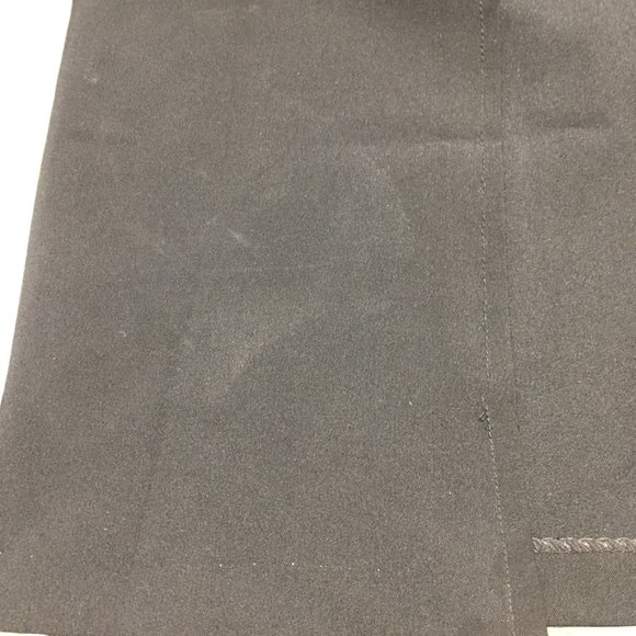 D&G DOLCE & GABBANA Basic Italy Black High Slit Front Skirt - Picture 15 of 16